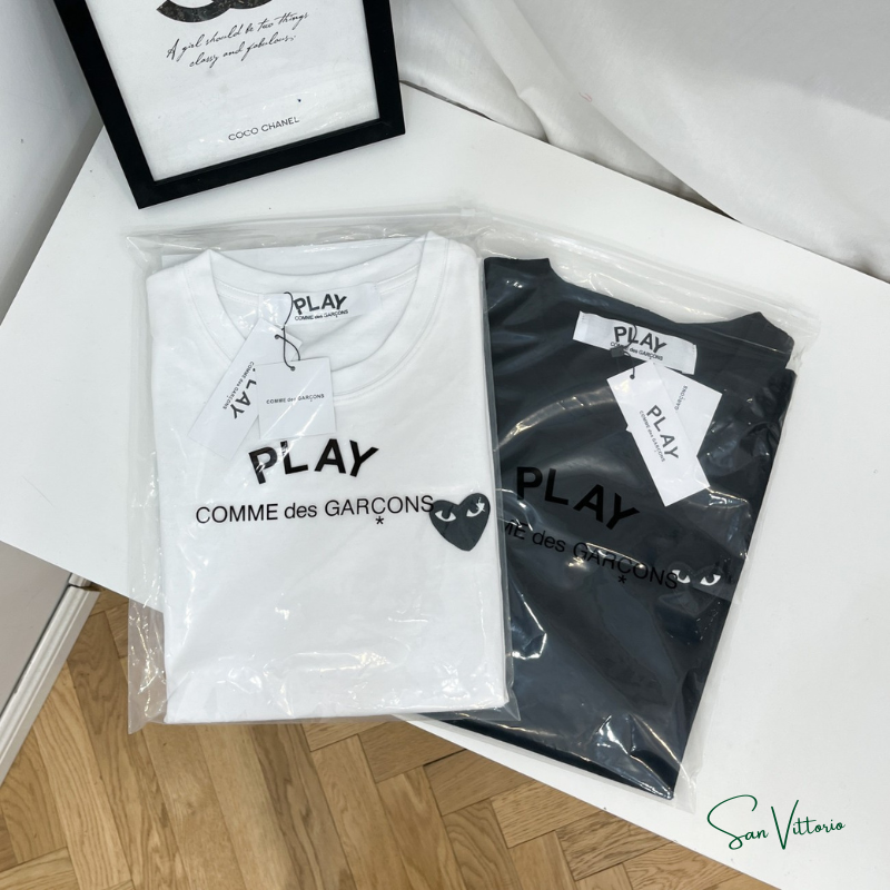 Camiseta "Black Emblem" CDG