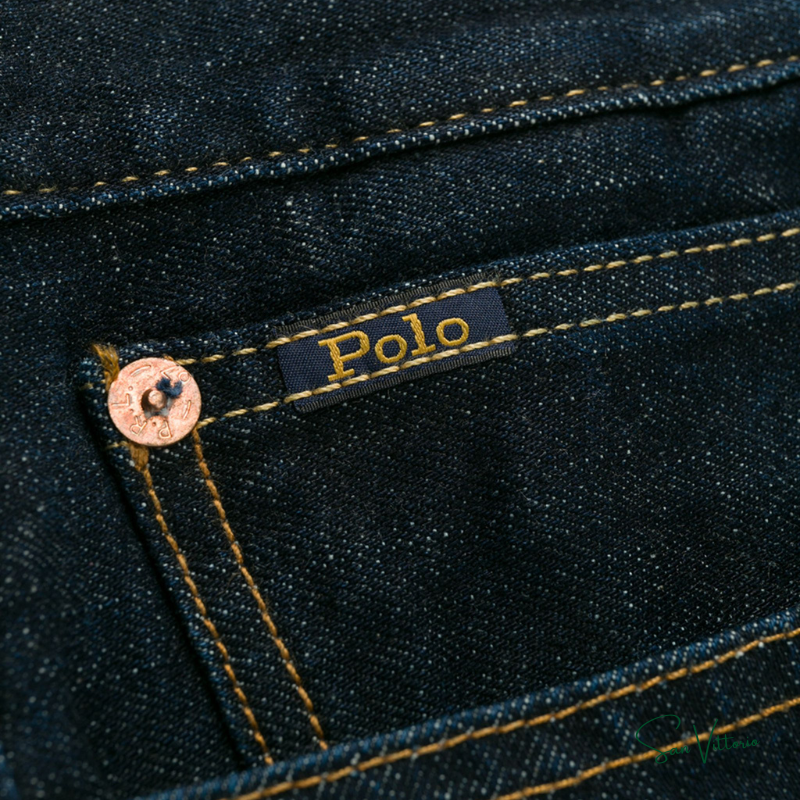 Calça Jeans "Double RL Selvedge" Ralph Lauren