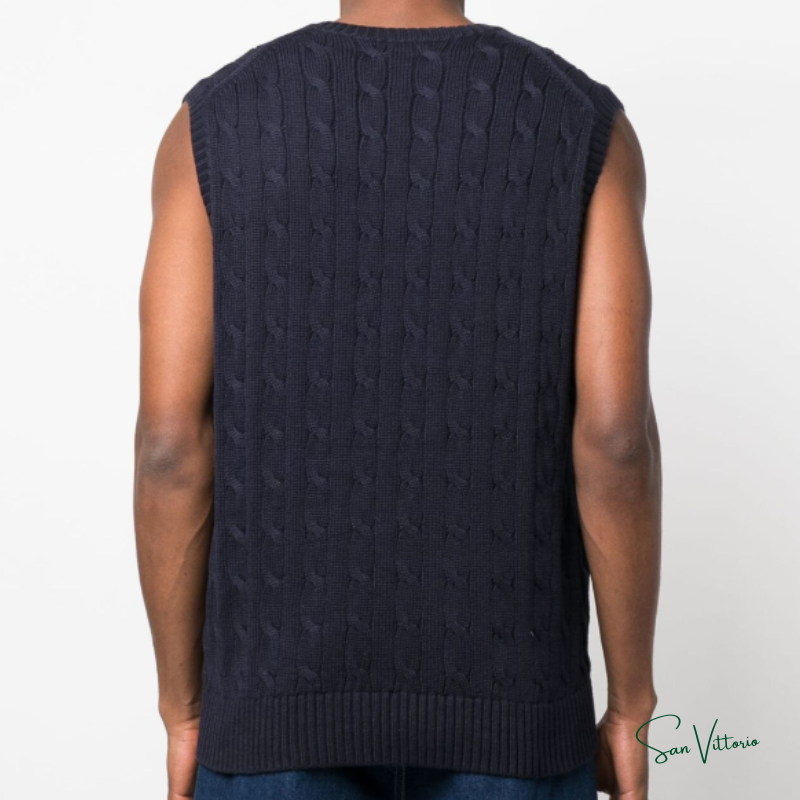 Colete Tricotado Ralph Lauren