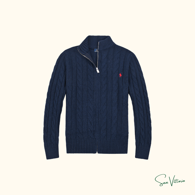 Suéter "Cable Knit" Ralph Lauren
