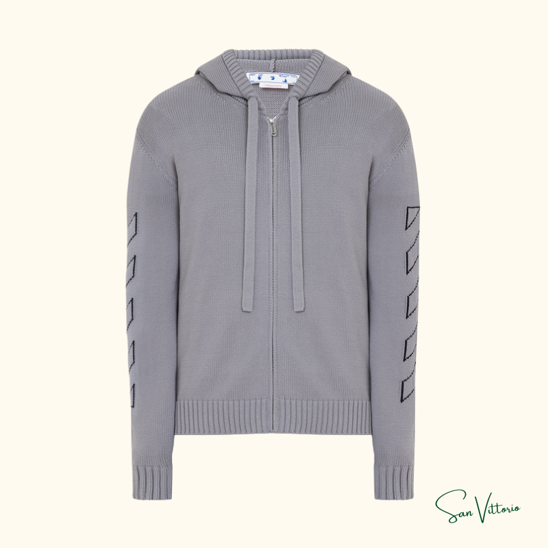 Moletom "Diagonal" Off-White