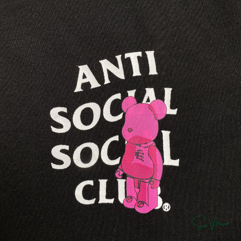 Camiseta "Bearbrick" Anti Social Social Club