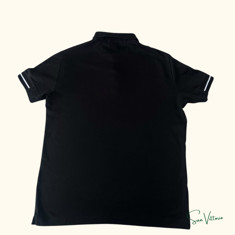 Camisa polo de algodão Burberry