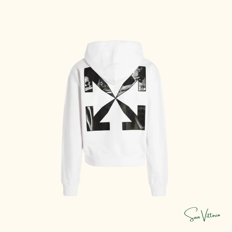 Moletom "Caravaggio Arrows" Off-white