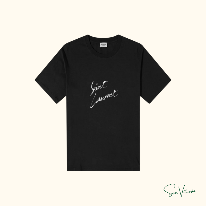 Camiseta "Black Signature" YSL