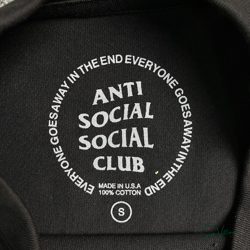Camiseta "Bearbrick" Anti Social Social Club