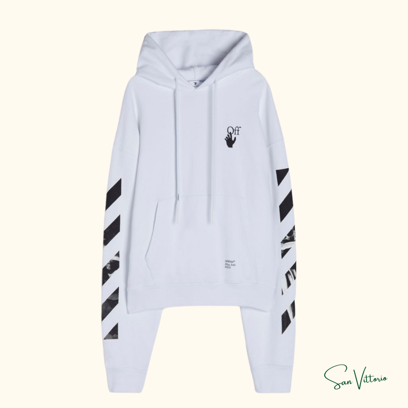 Moletom "Caravaggio Arrows" Off-white