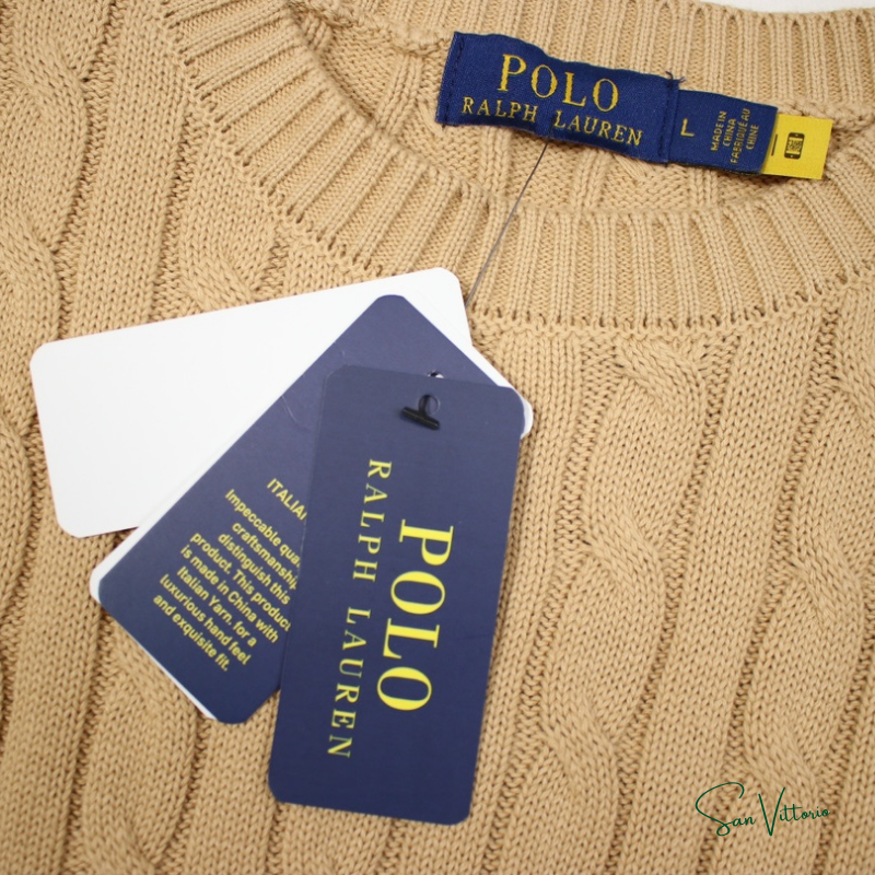 Suéter Careca Tricotado Ralph Lauren