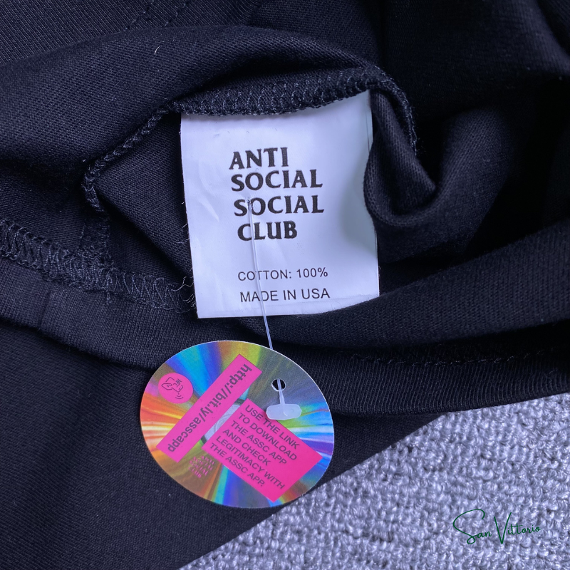 Camiseta "Bearbrick" Anti Social Social Club