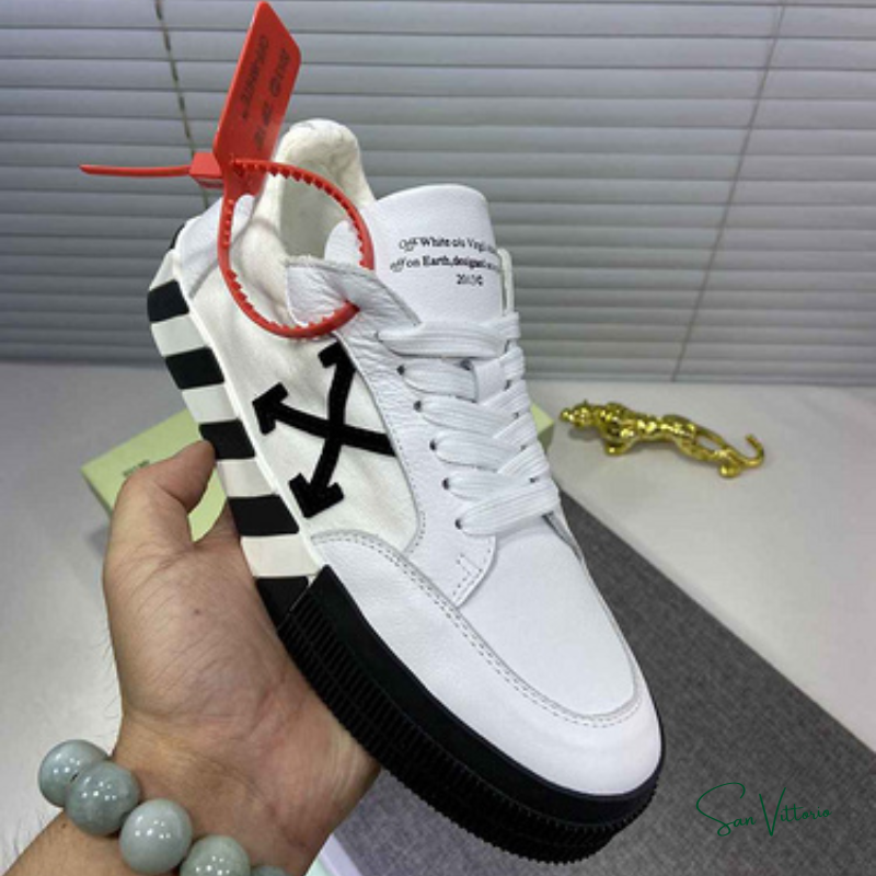 Tênis "Vulcanized Low Canvas" Off-White (Open Box)