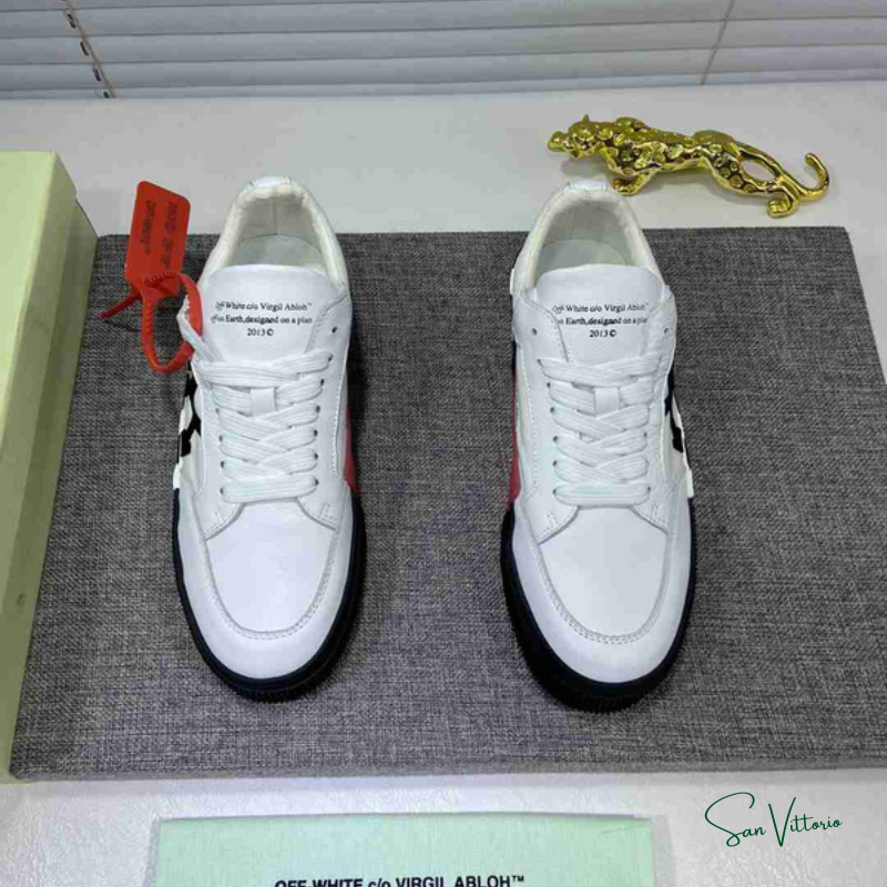 Tênis "Vulcanized Low Canvas" Off-White (Open Box)