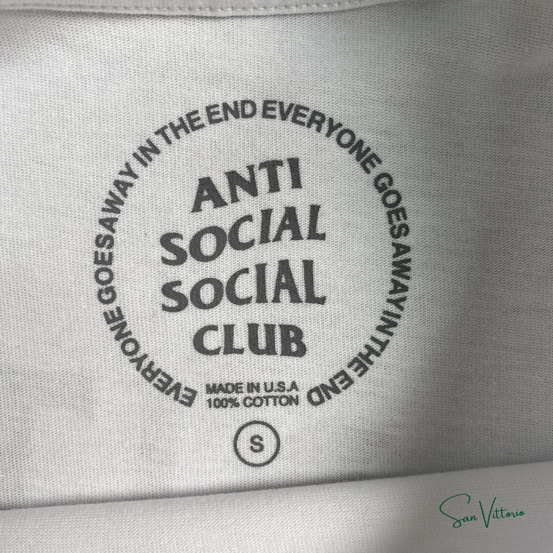 Camiseta "Bearbrick" Anti Social Social Club