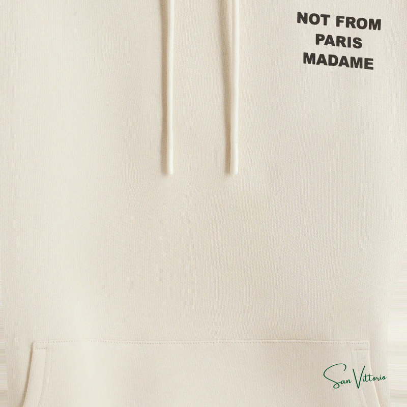 Moletom "not from paris madame"