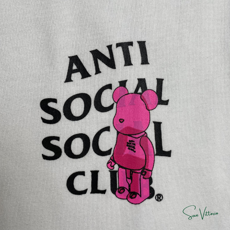 Camiseta "Bearbrick" Anti Social Social Club