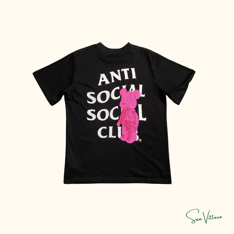 Camiseta "Bearbrick" Anti Social Social Club