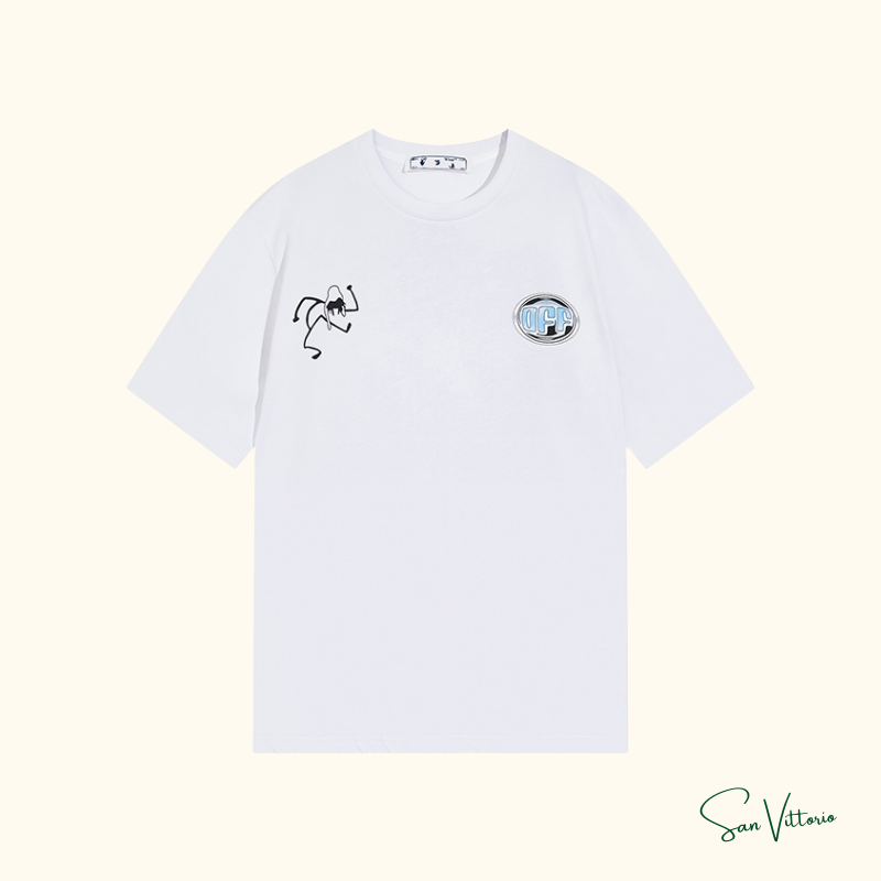 Camiseta "DJ Logo Print" Off-White