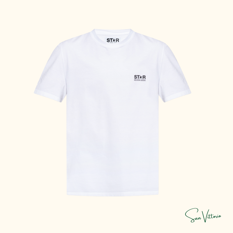 Camiseta "Big Star Back" Golden Goose