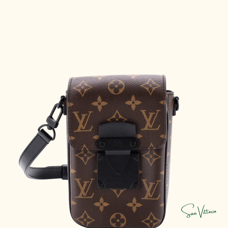 Carteira S-Lock Vertical Wearable Monogram Eclipse Louis Vuitton