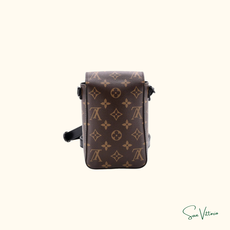 Carteira S-Lock Vertical Wearable Monogram Eclipse Louis Vuitton