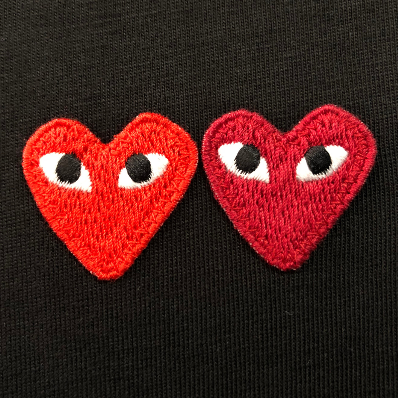 Camiseta "Double Hearts" CDG