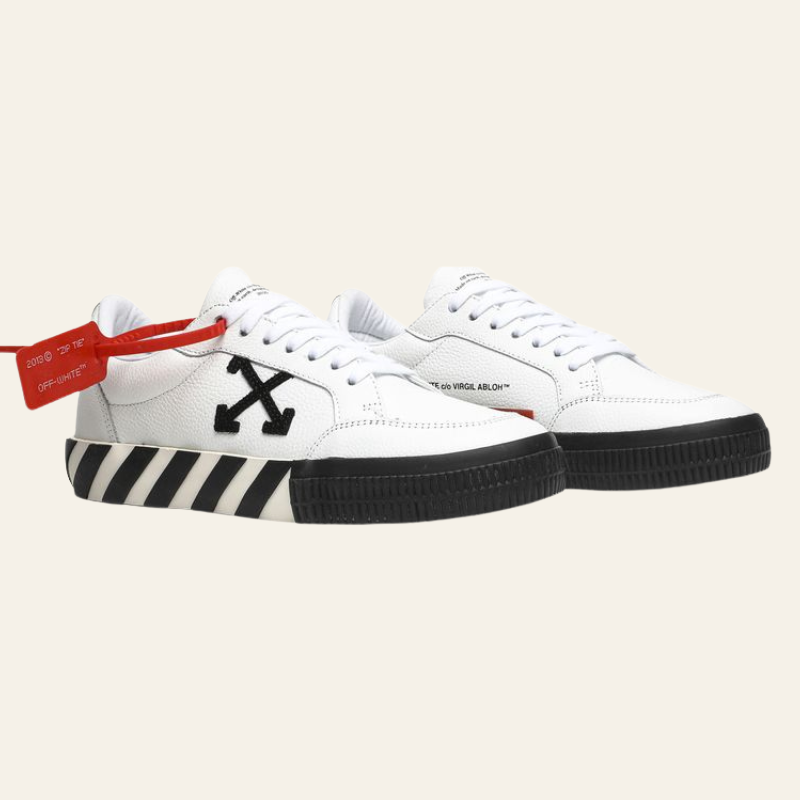 Tênis "Vulcanized Low Couro" Off-White