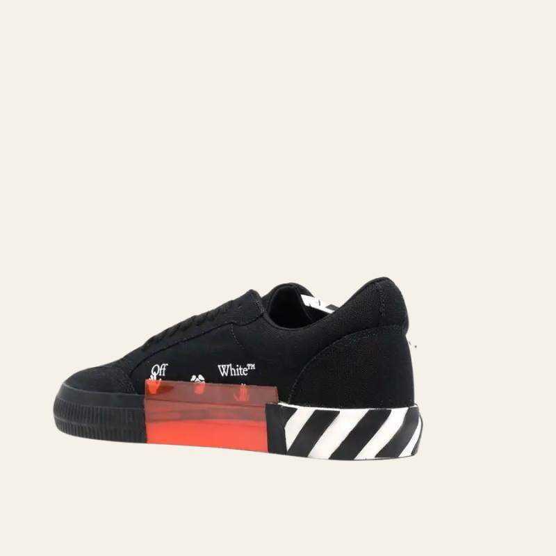 Tênis "Vulcanized Low Canvas" Off-White Preto