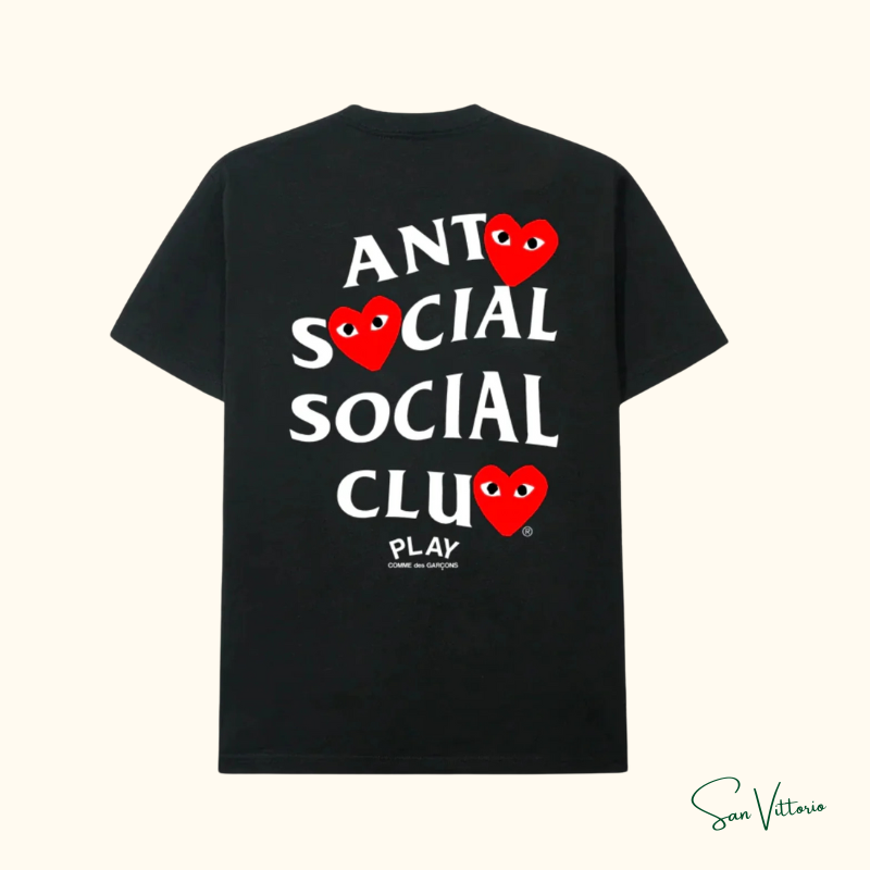 Camiseta ASSC X COMME des GARCONS