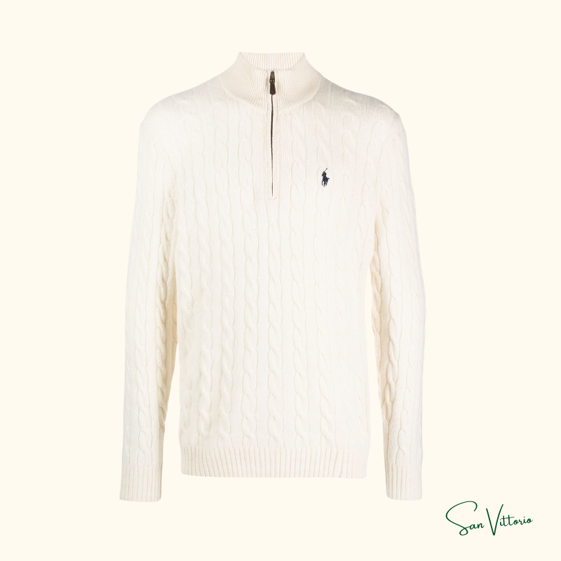 Suéter "Cable Knit" Ralph Lauren