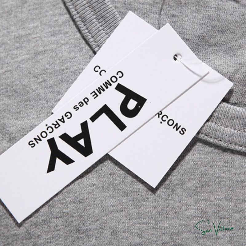 Camiseta "Play Bottom Heart Tee" CDG