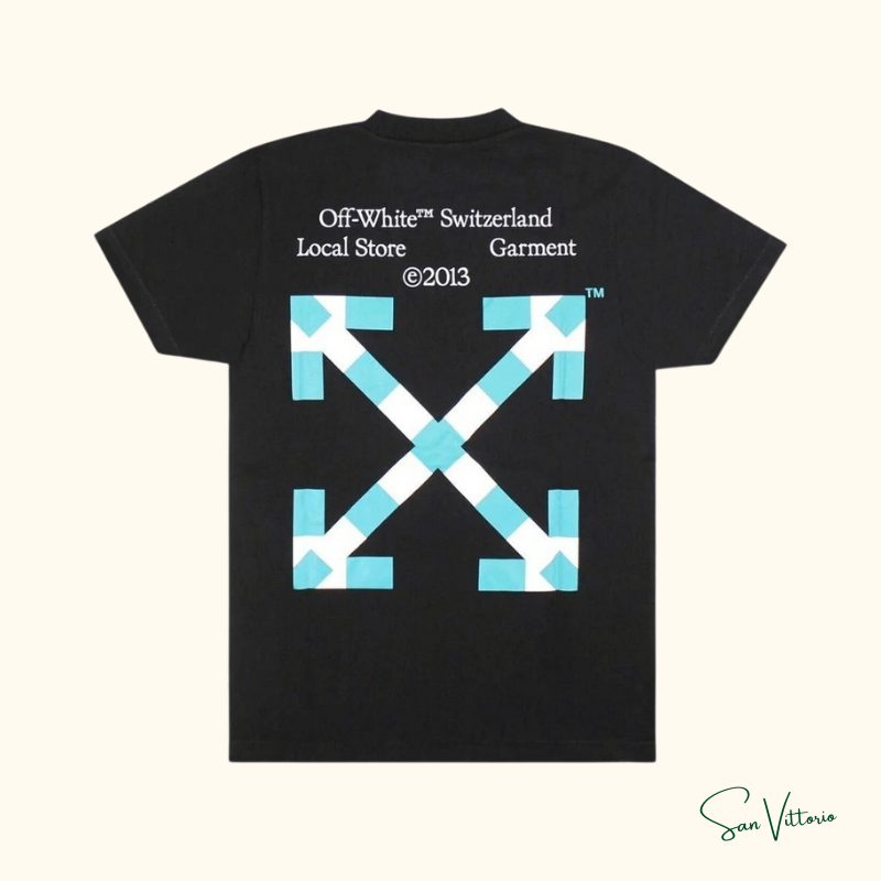 Camiseta "Switzerland"  Off-White