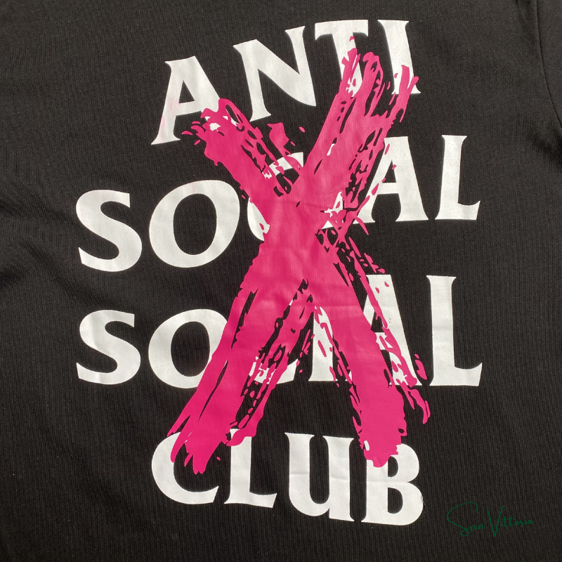 Camiseta "Cancelled Black" Anti Social Social Club