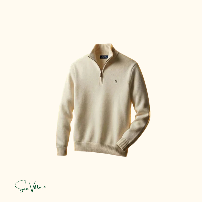 Suéter Meio Zíper Ralph Lauren