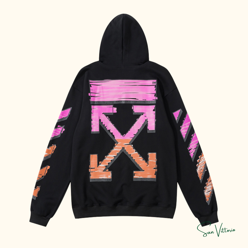Moletom "Marker Arrows" Off-White