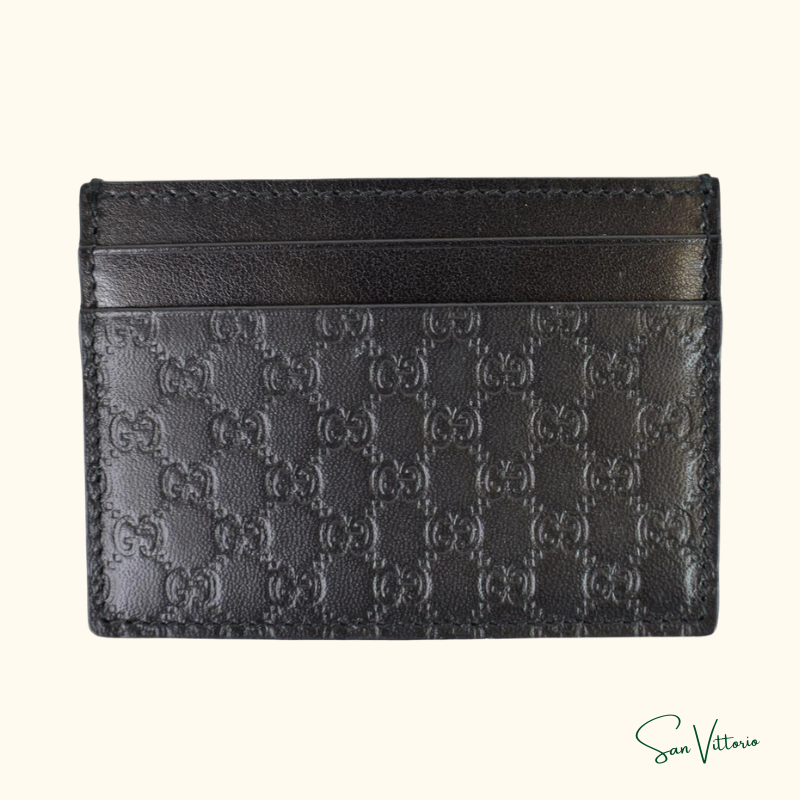 Porta-cartões Gucci Microguccissima