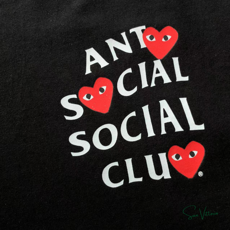Camiseta ASSC X COMME des GARCONS