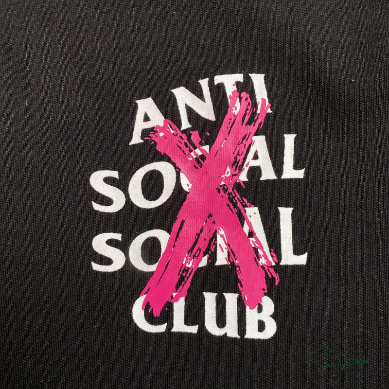 Camiseta "Cancelled Black" Anti Social Social Club