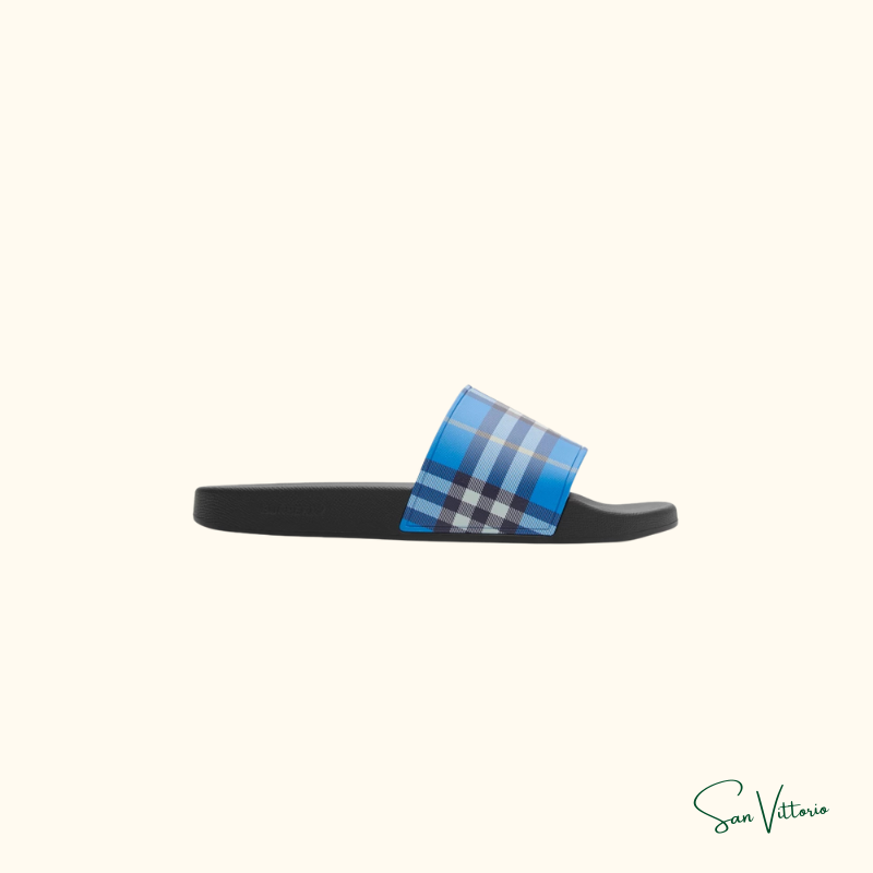 Sandália Slide "Check" Burberry