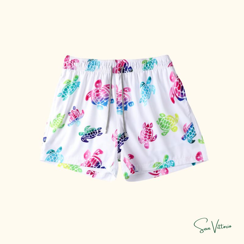 Shorts "Moorea Rainbow Turtle" Vilebrequin