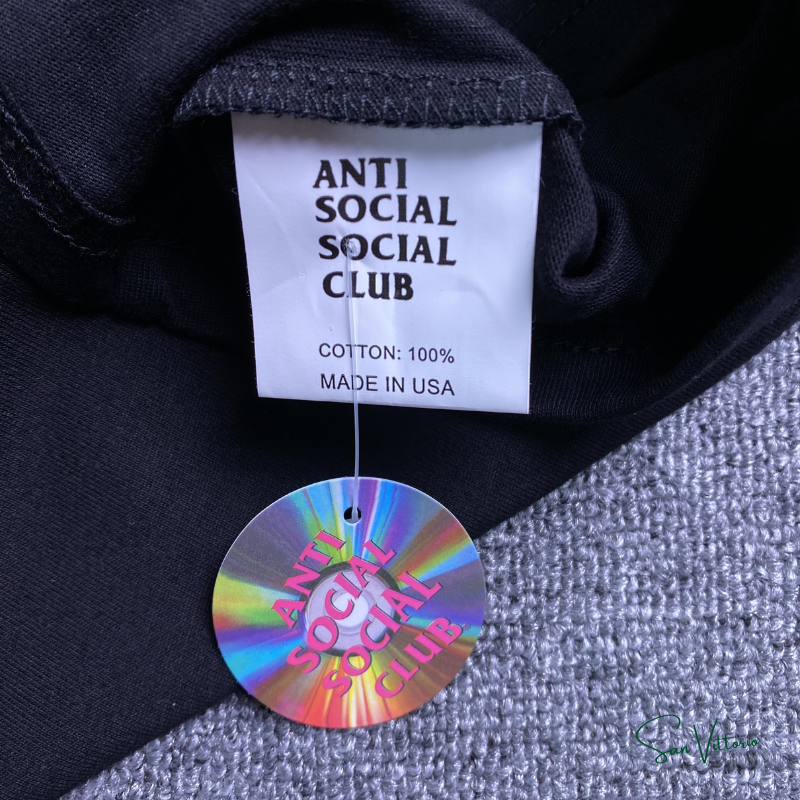 Camiseta "Cancelled Black" Anti Social Social Club