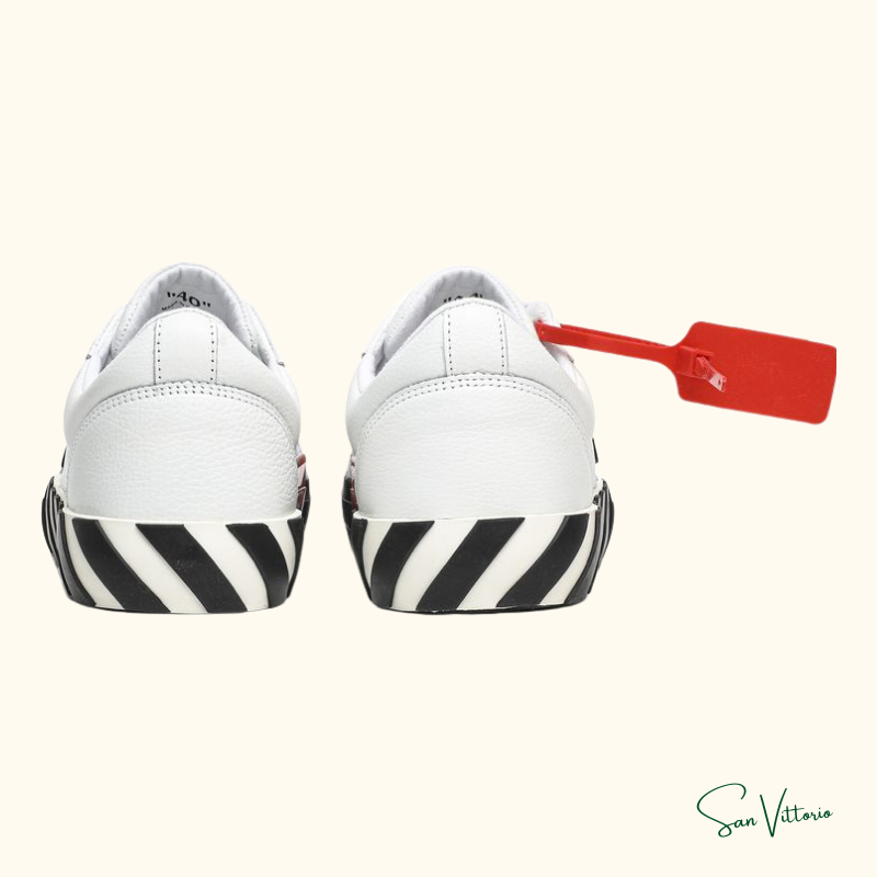 Tênis "Vulcanized Low Couro" Off-White