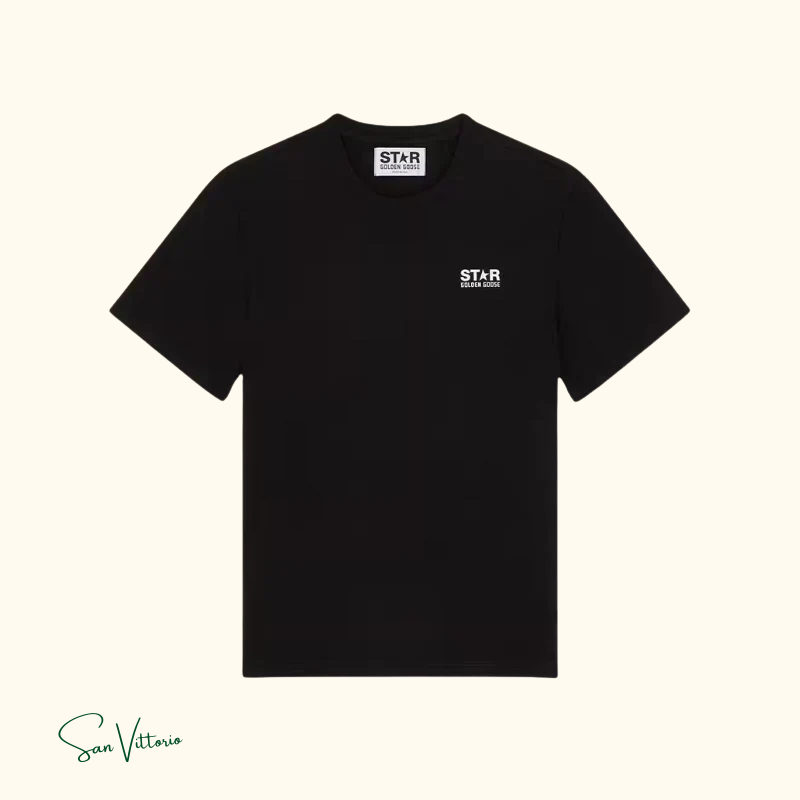 Camiseta "Big Star Back" Golden Goose