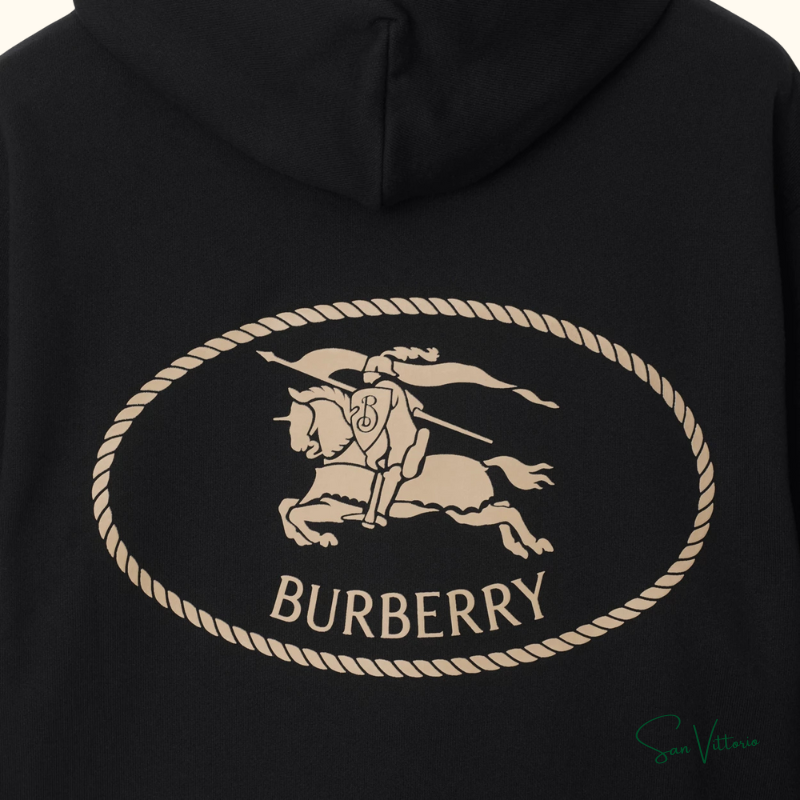 Moletom com estampa Knight Burberry
