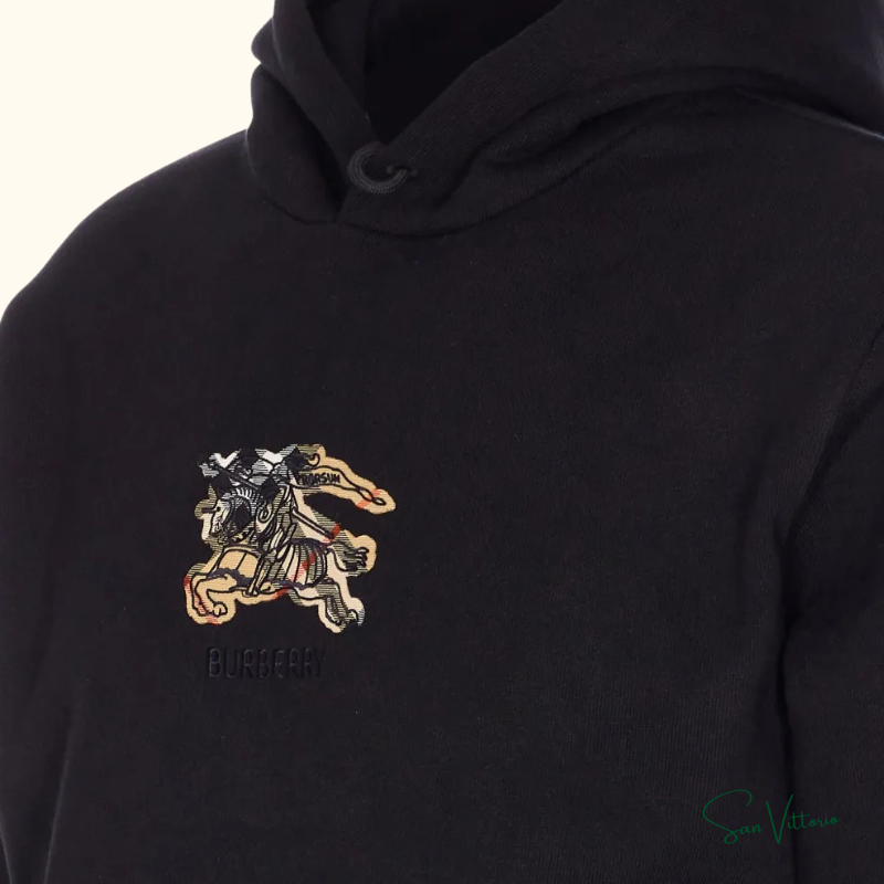 Moletom EKD Check com logo Burberry