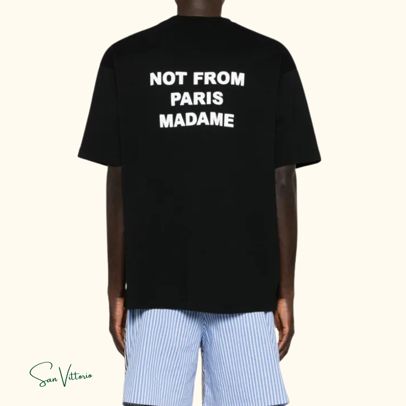 Camiseta "NOT FROM PARIS MADAME" Drôle De Monsieur