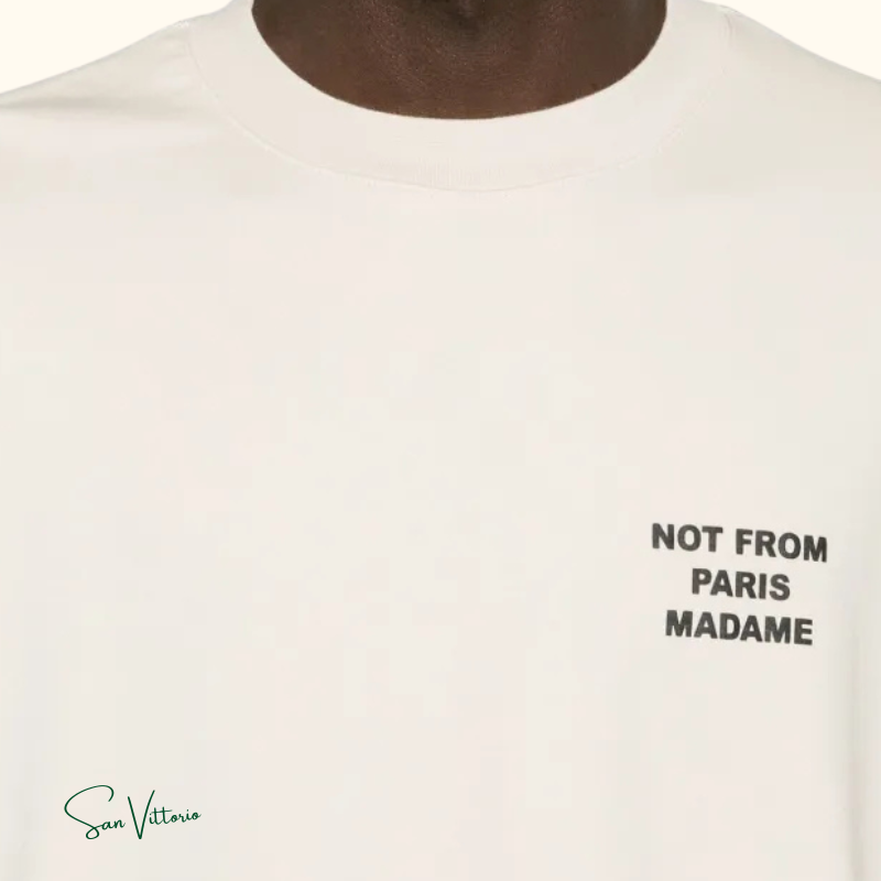 Camiseta "NOT FROM PARIS MADAME" Drôle De Monsieur