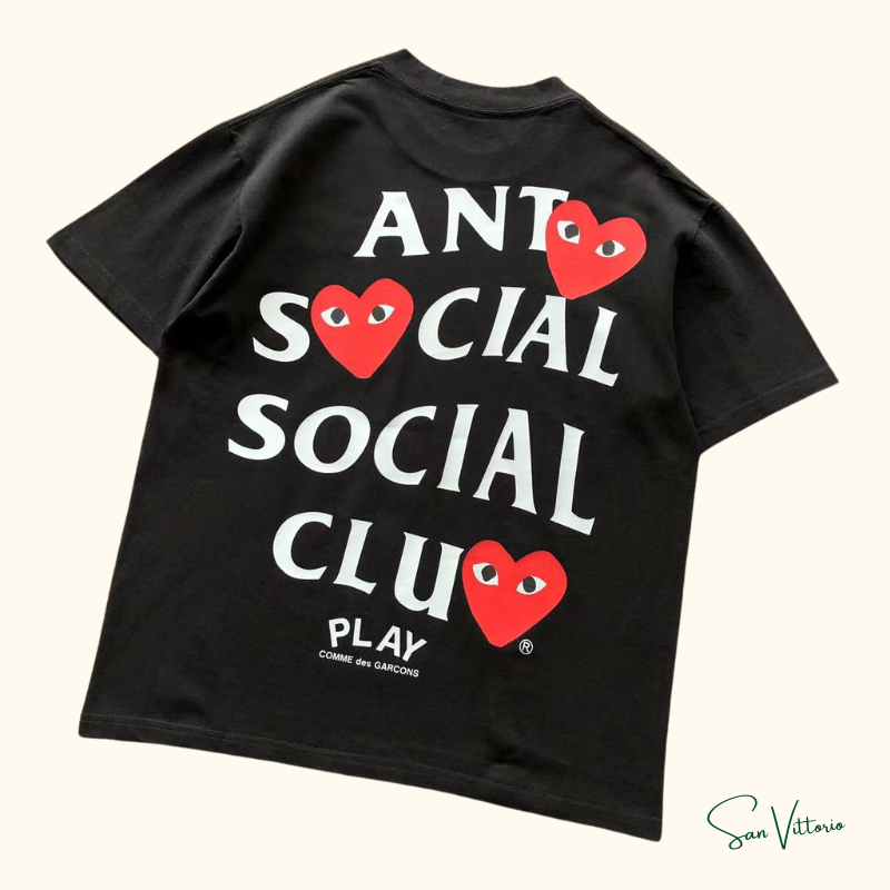 Camiseta ASSC X COMME des GARCONS