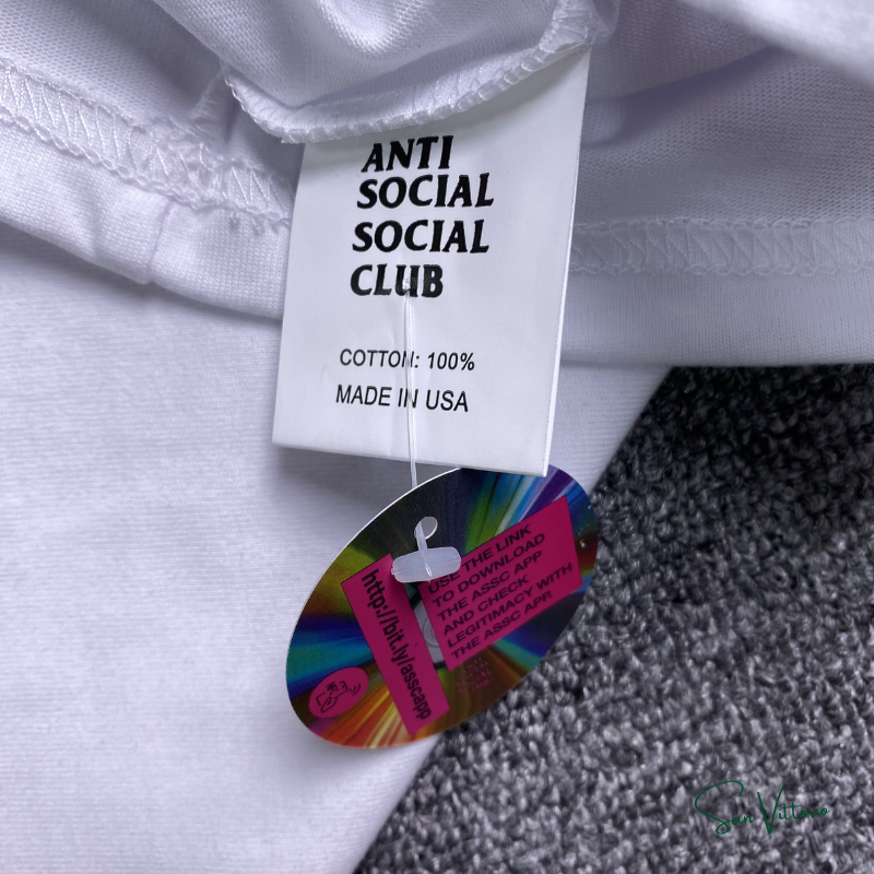 Camiseta "Cancelled Black" Anti Social Social Club