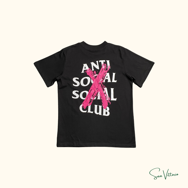 Camiseta "Cancelled Black" Anti Social Social Club