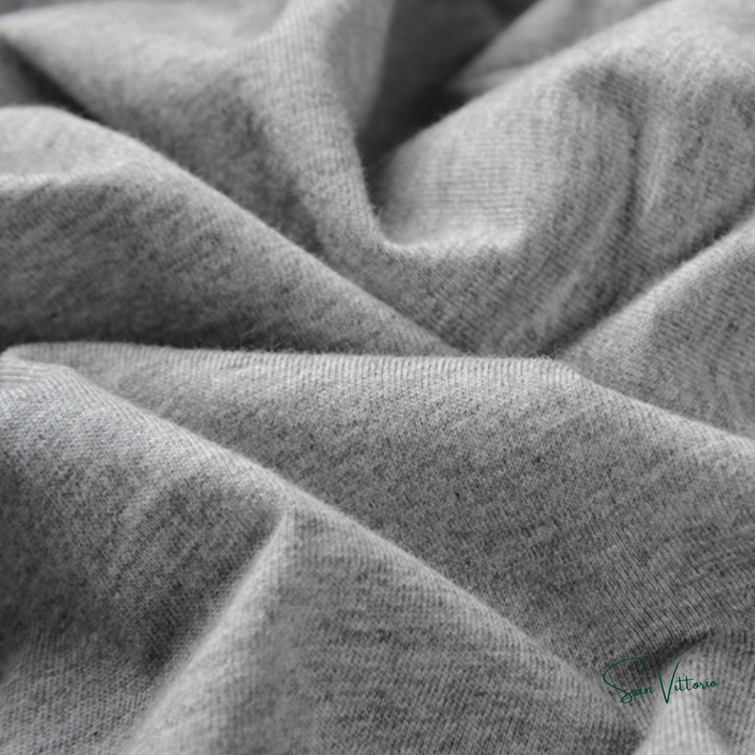 Camiseta "Double Hearts" CDG Cinza