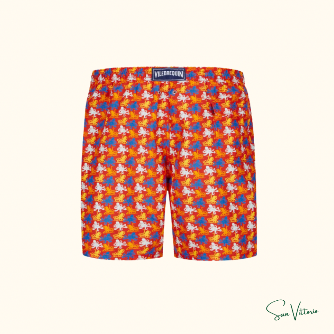 KIT Verão 1! Camiseta "Double Hearts" CDG + Shorts "Micro Poulpes" Vilebrequin